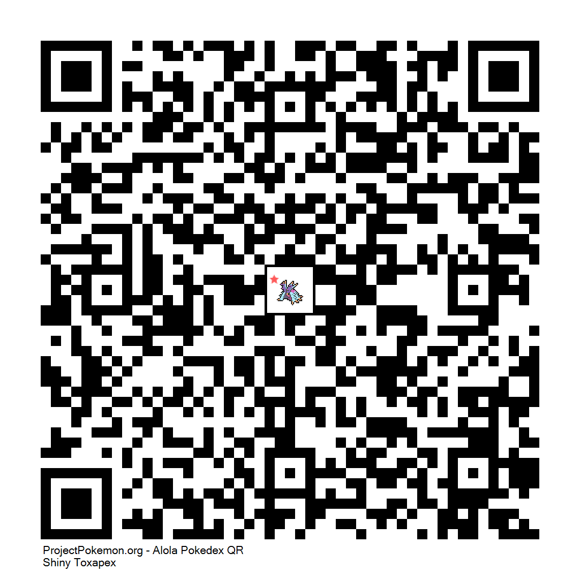 Cdigo QR de Toxapex variocolor